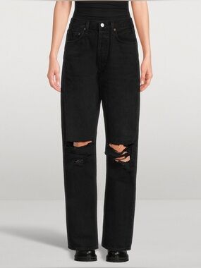 AGOLDE Black Kelly Jean. NWOT. Size 26.